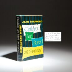 Signed first edition of Children are Bored on Sunday by Jean Stafford.