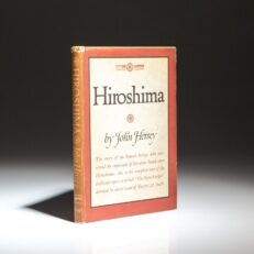 A first edition of Hiroshima by John Hersey.