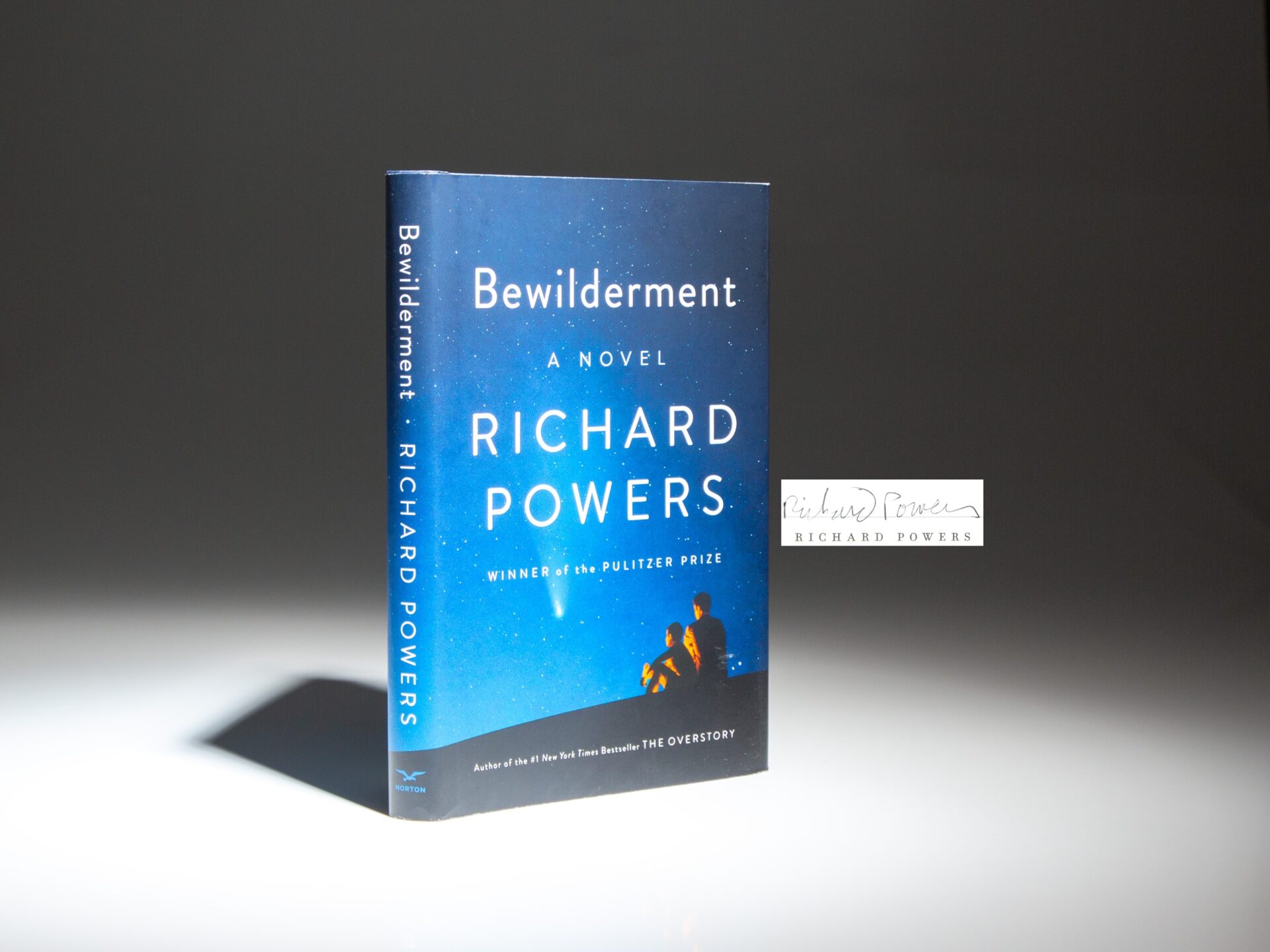 The signed first edition, first printing of Bewilderment by Richard Powers.