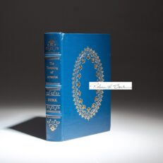 The signed limited edition of The Tempting of America: The Political Seduction of the Law by Robert Bork.
