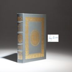 The signed limited edition of My Word Is My Bond: A Memoir by Roger Moore.