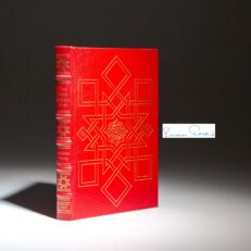 The signed edition of The New Middle East by Shimon Peres, from The Easton Press.