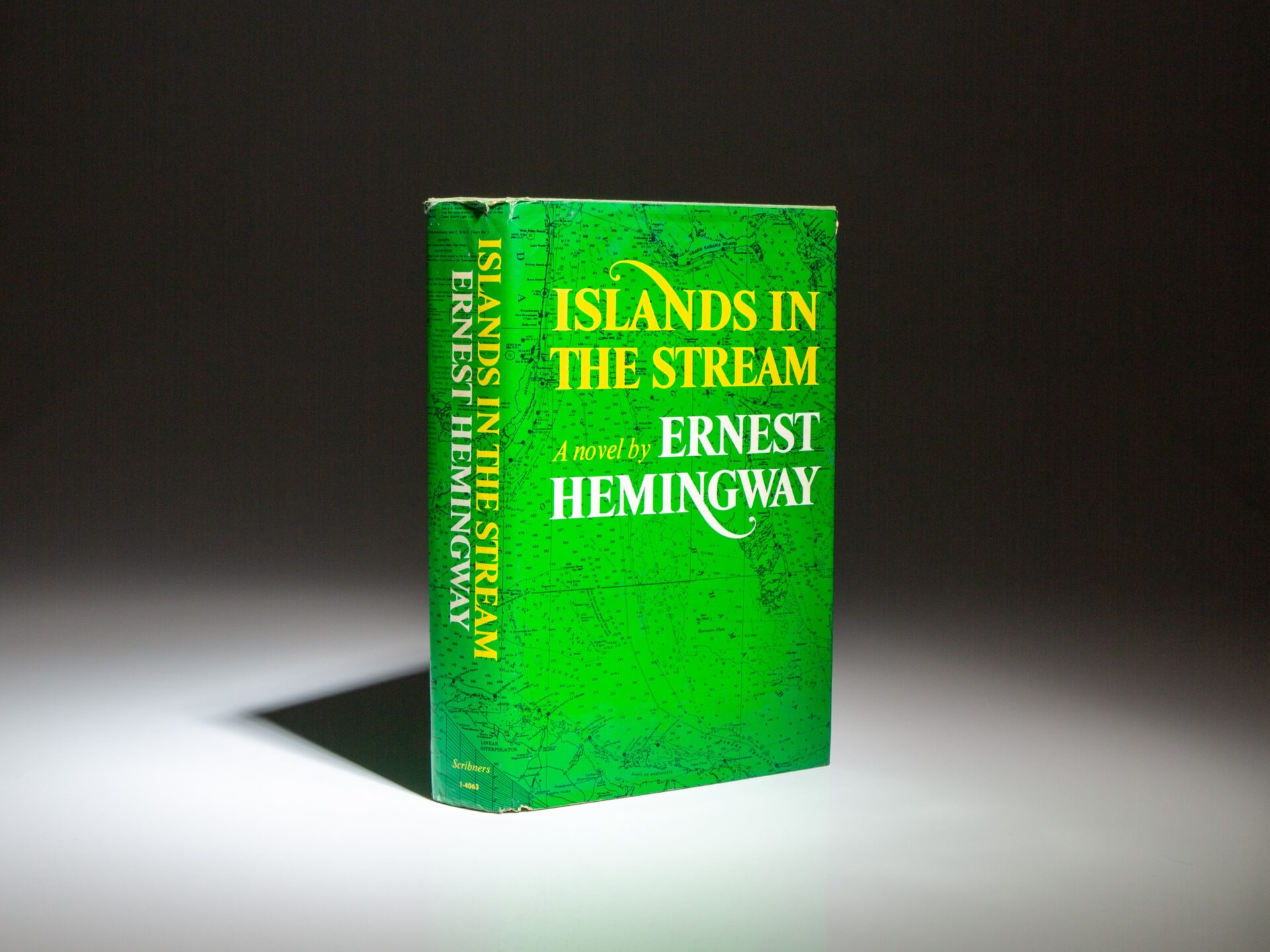 The first edition, first printing of Islands in the Stream by Ernest Hemingway, in the publisher's first state dust jacket.