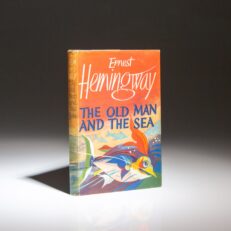 First English edition, first impression of The Old Man and the Sea by Ernest Hemingway.