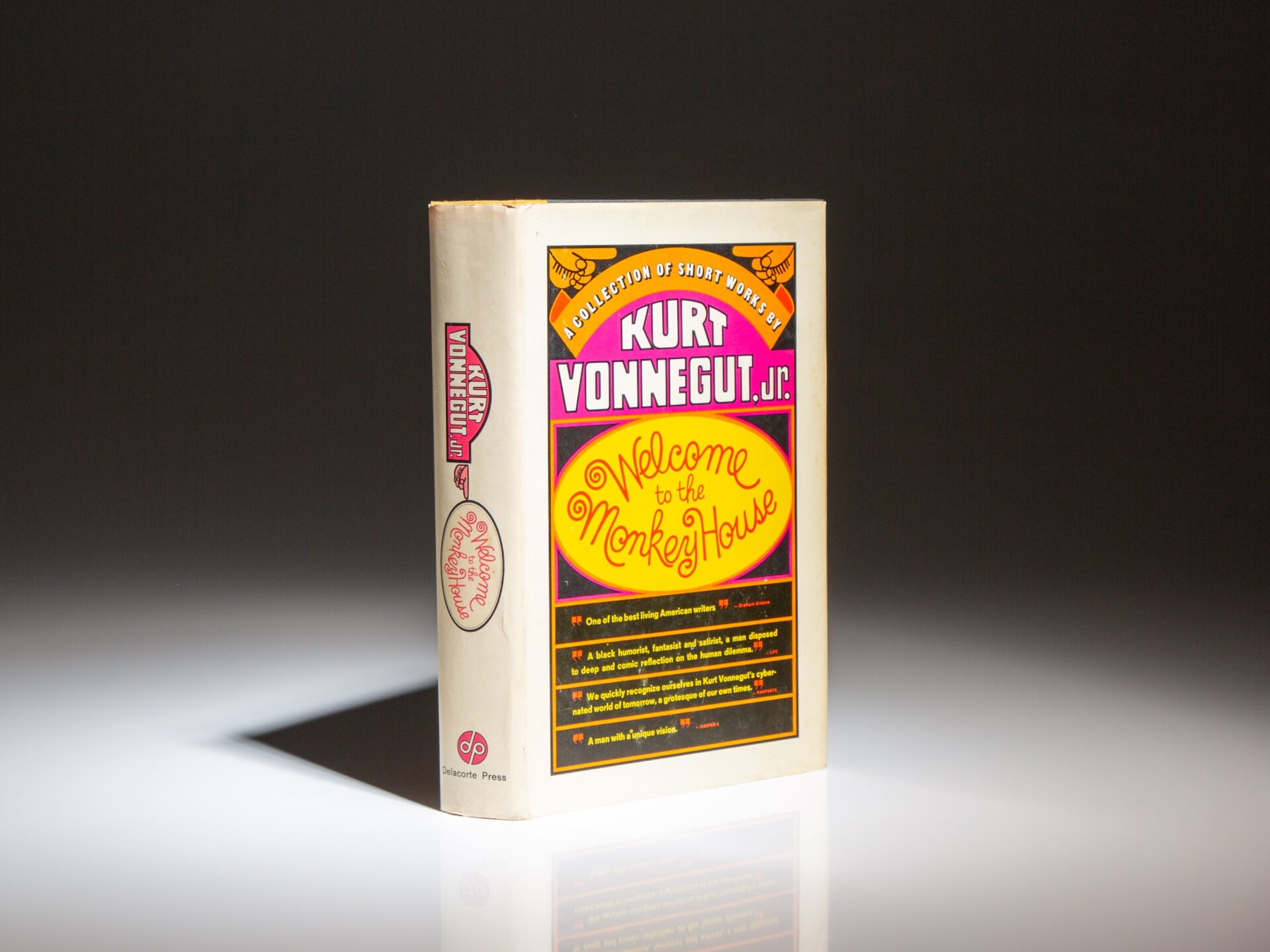 The first edition, first printing of Welcome to the Monkey House by Kurt Vonnegut.