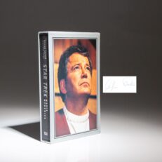 Signed limited edition of William Shatner's Star Trek Movie Memories.