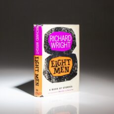 The first edition, first printing of Eight Men by Richard Wright.