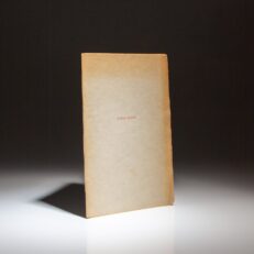The limited edition of James Joyce 1882-1941 by Thornton Wilder; one of 150 copies printed at Wells College.