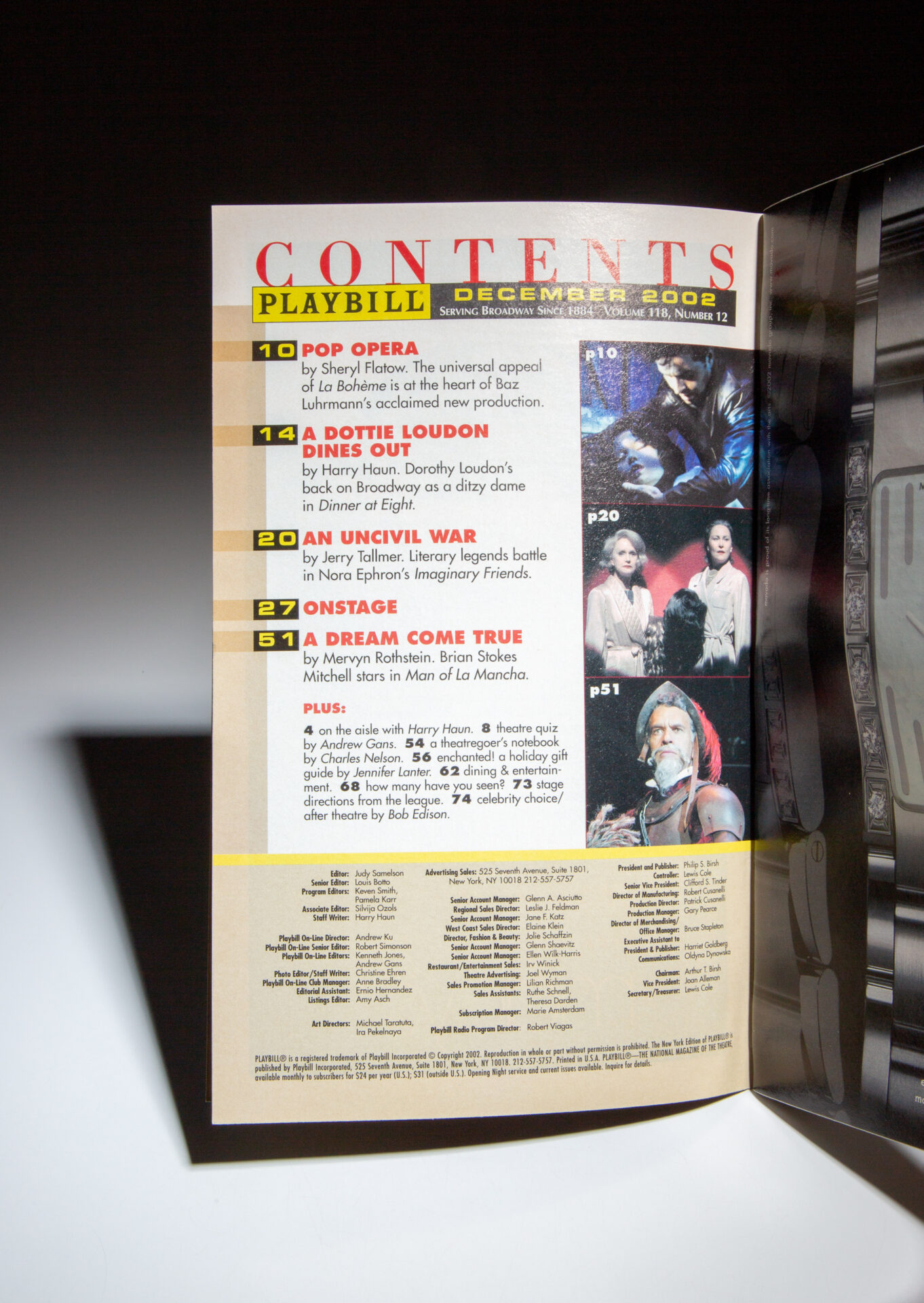 Our Town Playbill - Image 3