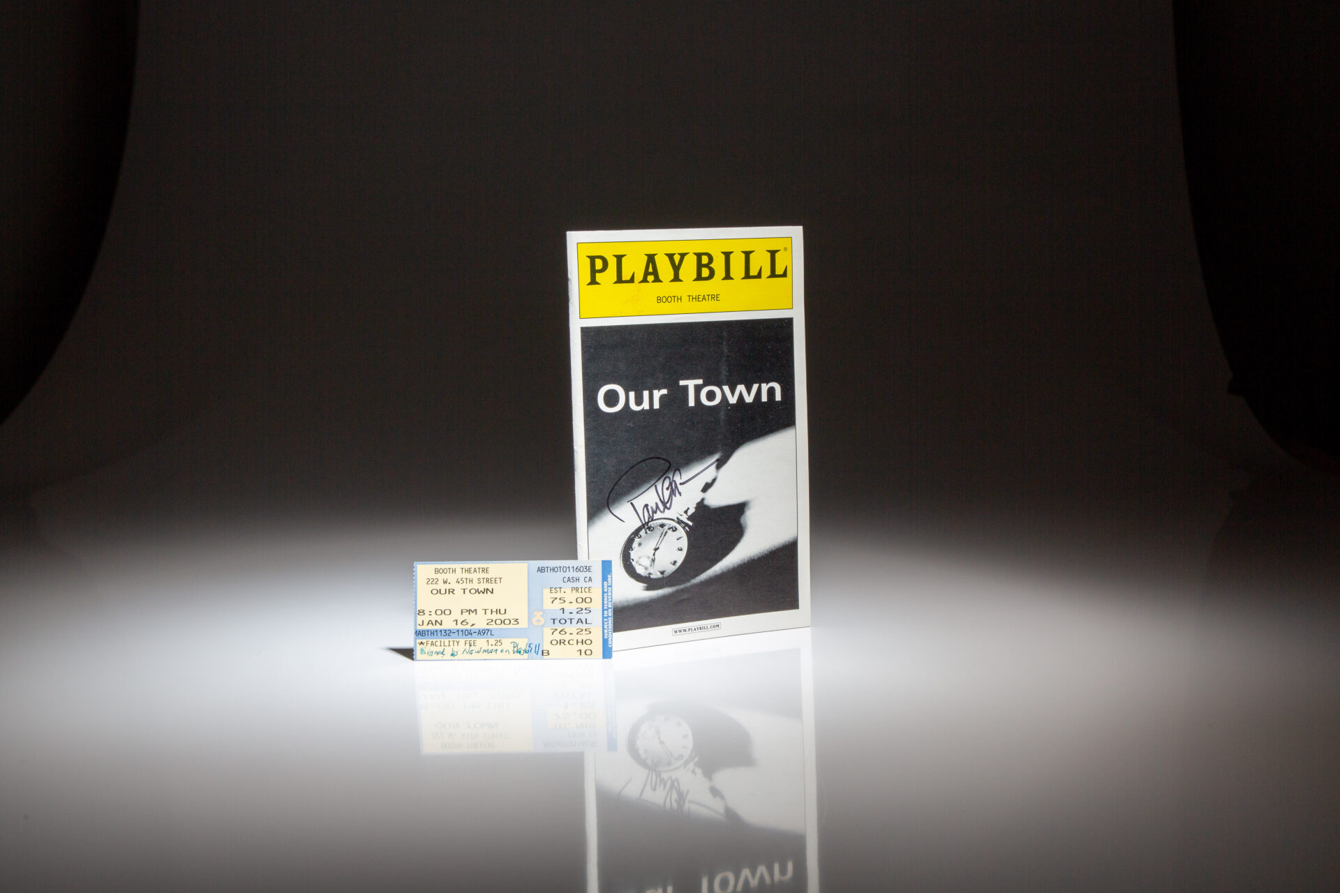 Our Town Playbill - Image 4