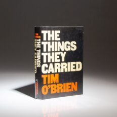 The first edition, first printing of The Things They Carried by Tim O'Brien.