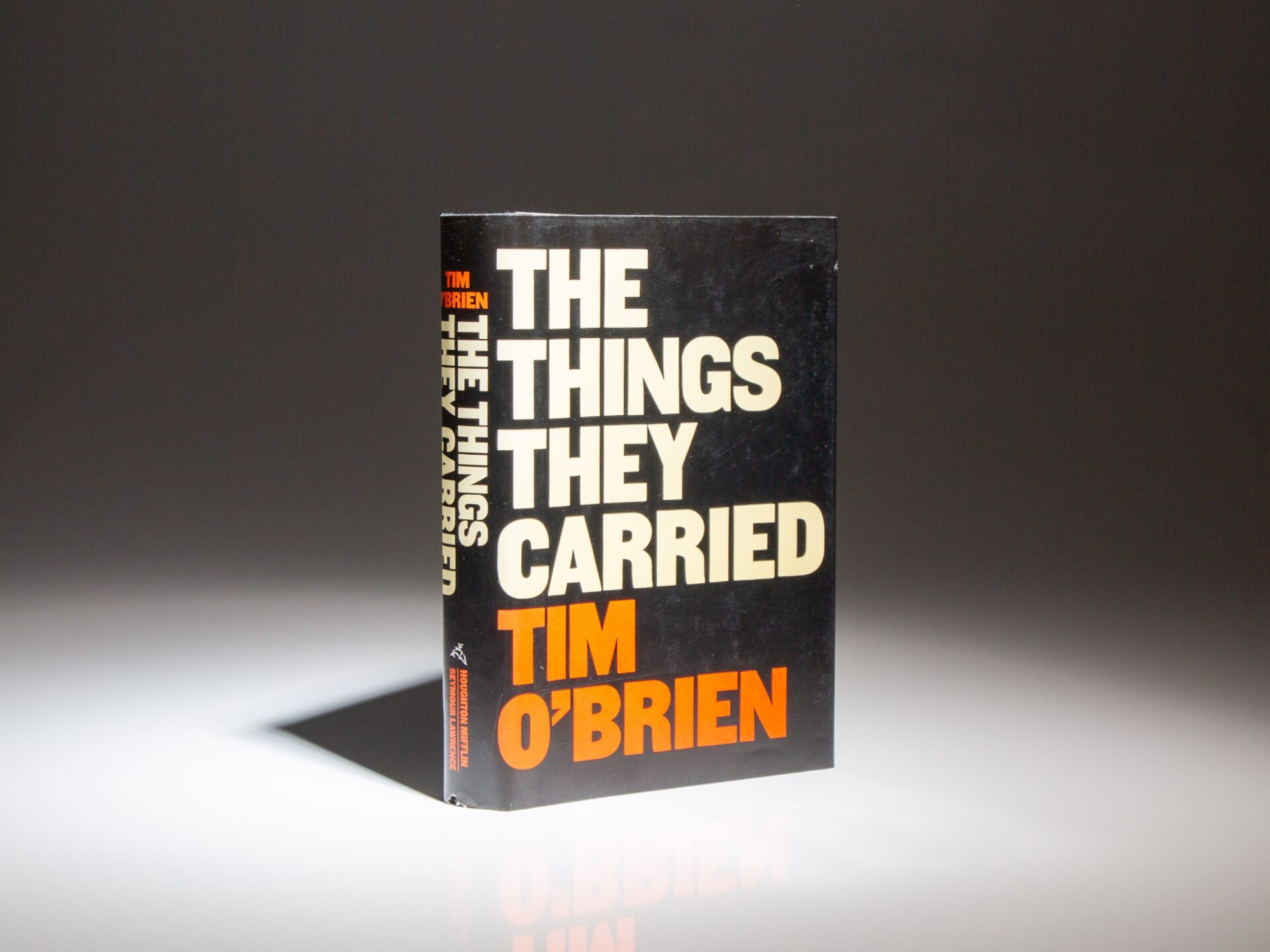 The first edition, first printing of The Things They Carried by Tim O'Brien.