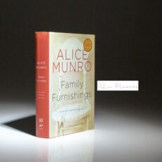 Signed first Canadian edition of Family Furnishings: Selected Stories 1995-2014 by Alice Munro.