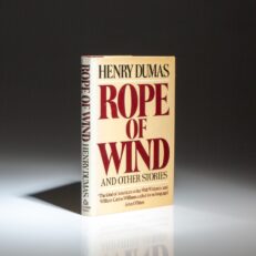 First edition of Rope of Wind and Other Stories by Henry Dumas.
