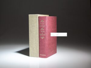 Signed limited edition of Years of Upheaval by Henry Kissinger.