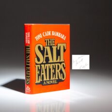 Signed first edition of The Salt Eaters by Toni Cade Bambara.