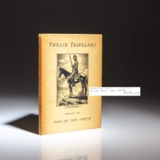 The first trade edition of Calendar of Twelve Travelers Through the Pass of the North, signed by Tom Lea.