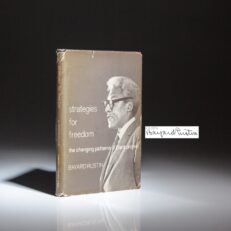 Signed by Bayard Rustin, Strategies for Freedom: The Changing Patterns of Black Protest.
