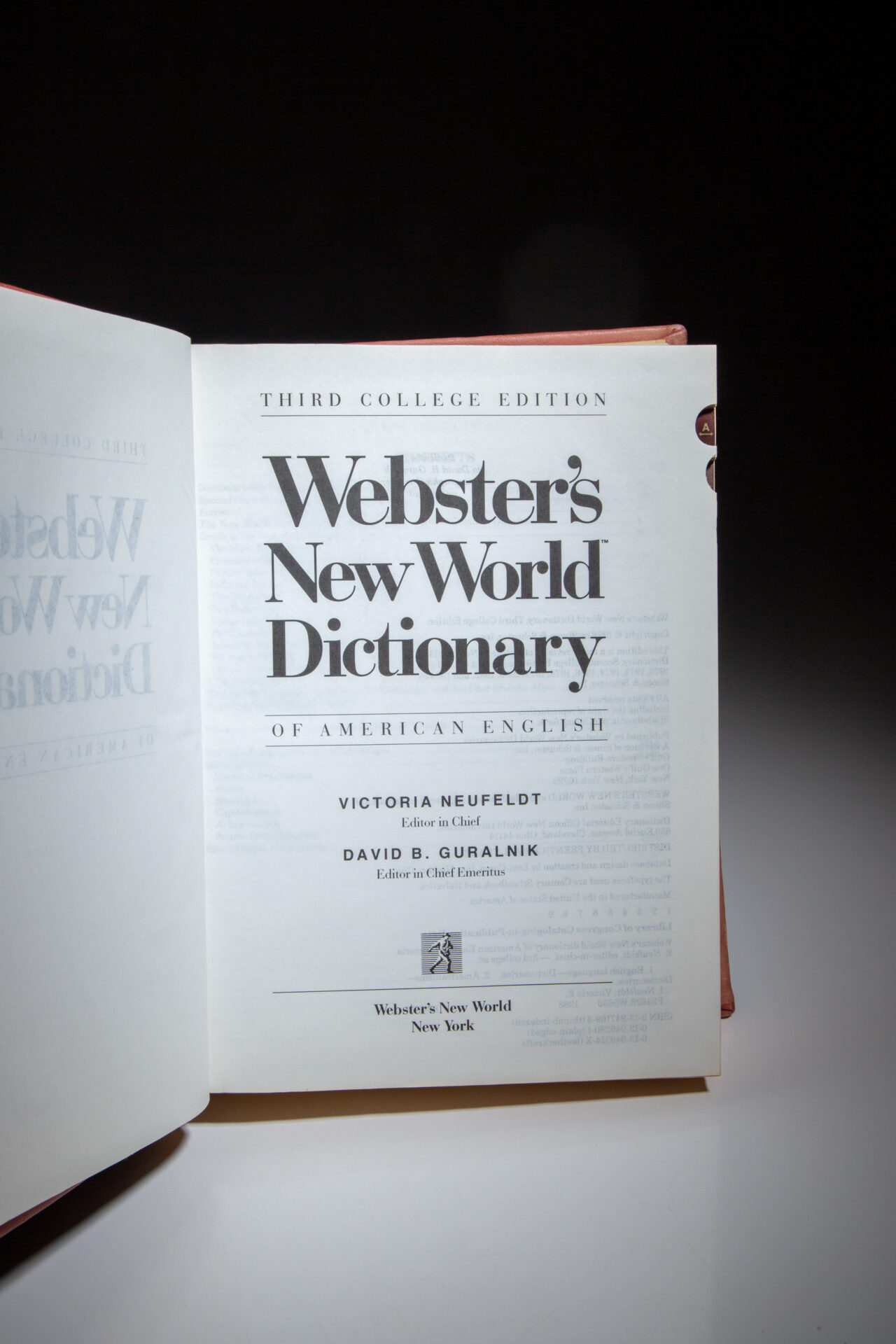Webster's New World Dictionary of American English - The First