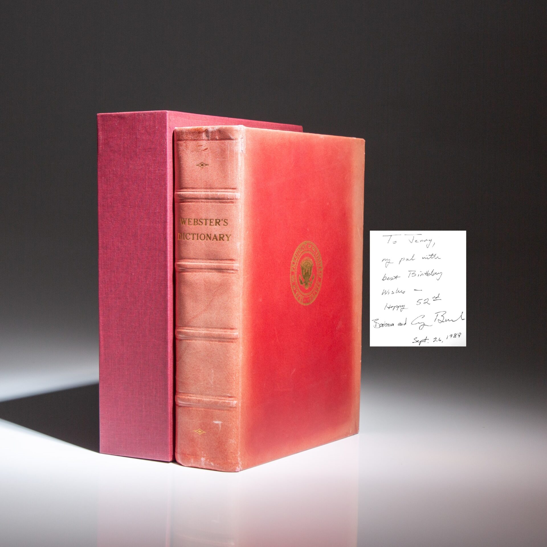 【値下1959年激レア書籍】WEBSTER'S DICTIONARY Webster's New World Dictionary of American English - The First