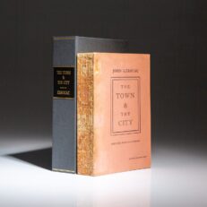 Advance review copy of The Town and The City by Jack Kerouac.