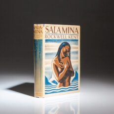 The first edition of Salamina by Rockwell Kent, in the publisher's first state dust jacket.